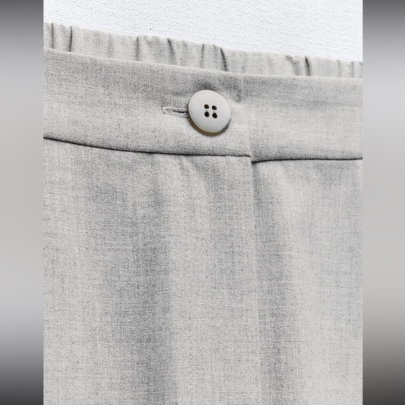 NTW Zara straight leg gray pants - Picture 5 of 6